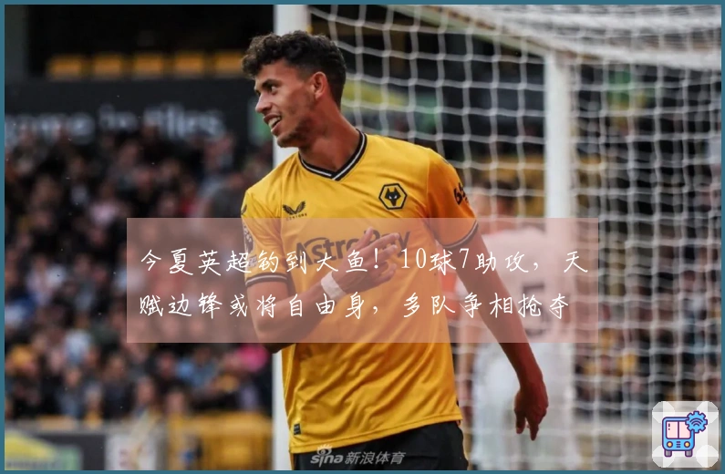 今夏英超钓到大鱼！10球7助攻，天赋边锋或将自由身，多队争相抢夺